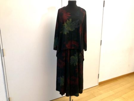 Twinset Viskose schwarz/grün/rot Super bequem Gr M