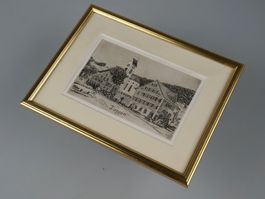 Tuggen Radierung