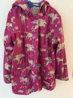 Hatley Regenmantel 128 Gr. 8, pink Einhorn, Top Zustand!