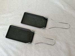 Praktische Grill-Raclette Pfännchen - Raclette Suisse