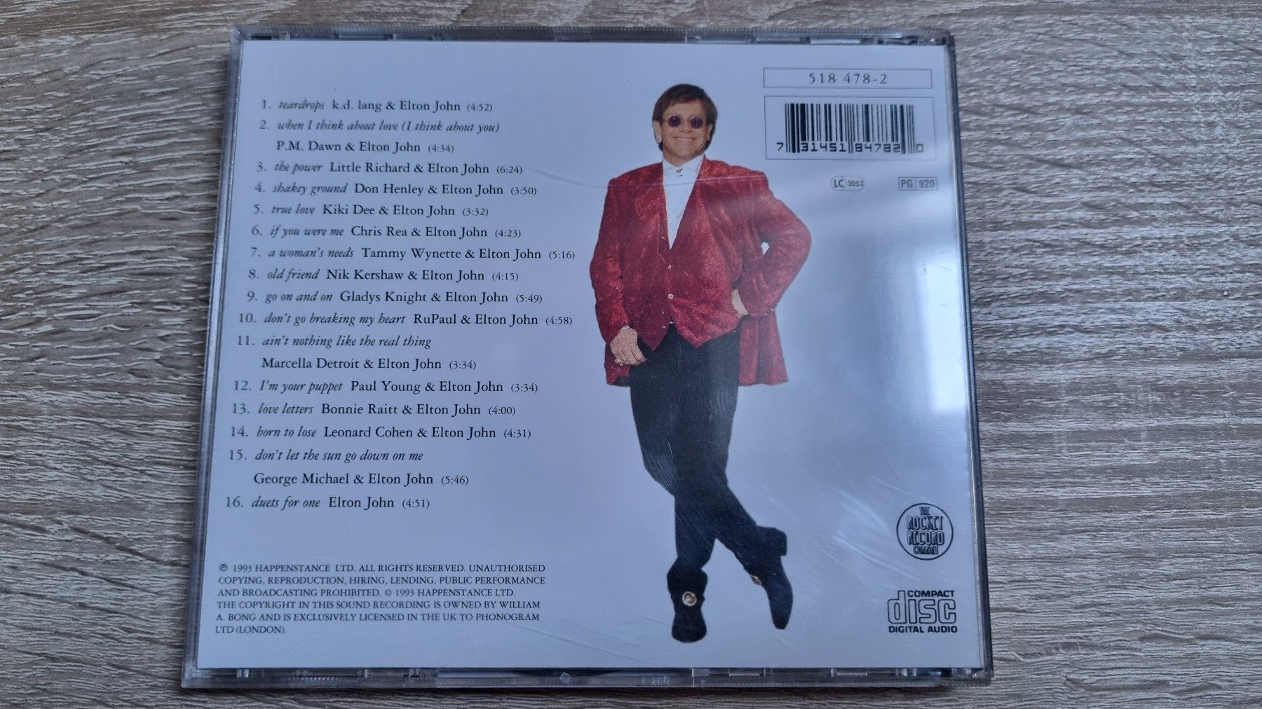 CD: Elton John - Duets – Usato da Hagenbuch ZH venduto da lecterr55 2