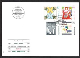 Werke von Schweizer Frauen 1993, FDC