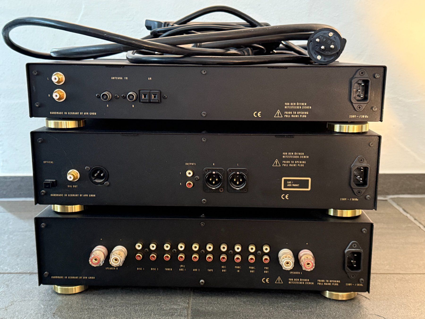 Avm Amplificatori: AVM Evolution A2 + CD2 + T2 – Usato da Ehrendingen venduto da ret_v2h8 1