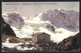 Ober-Engadin, Diavolezzahütte mit Piz P