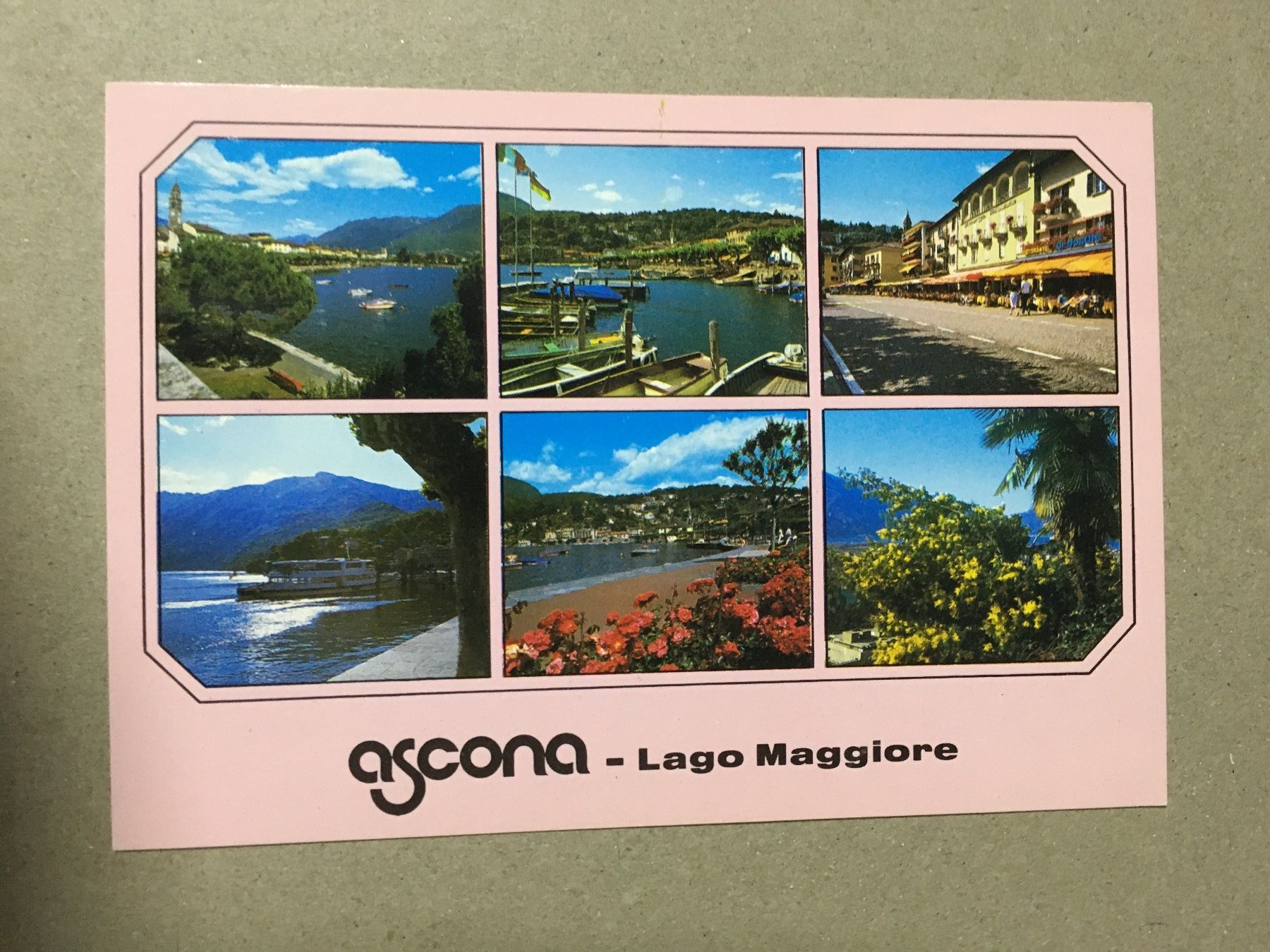 Cartes postales: AK Ascona Tessin mehrbildrig – D'occasion à Küttigen par Melisch1000