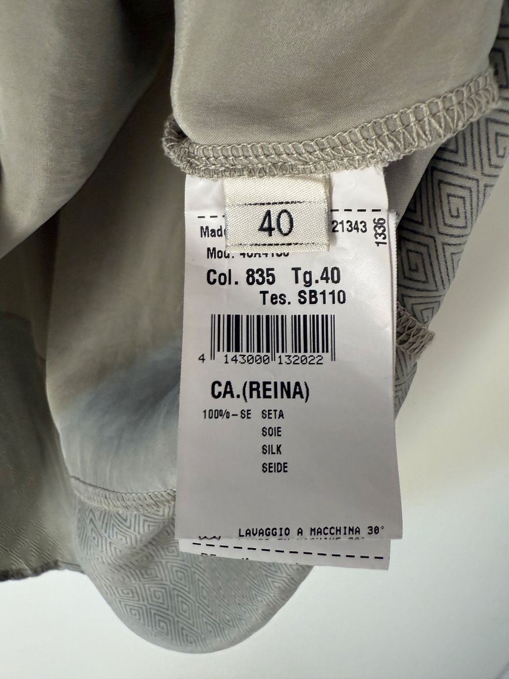 Camicette: Mason's Seidenblus Gr. 40 - 100% Seide – Usato da Frauenfeld venduto da LIL_NA 6