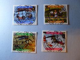 2000 Pro Juventute Kinderbücher J356-359 ET Vollstempel