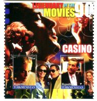 Block "Casino. Robert De Niro, Sharon Stone". Turkmenistan