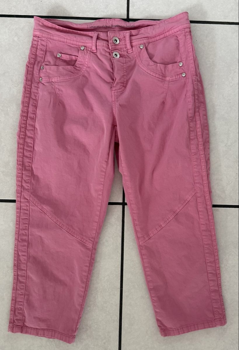 Jeans: Capri Hose Gr. 38, pink – Nuovo (secondo la descrizione) da Lyss venduto da Sibella56