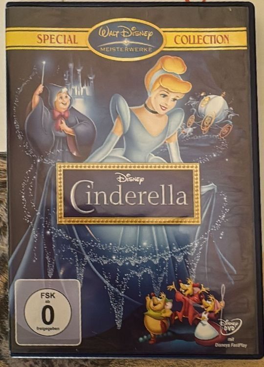 Tutti i DVDs: Disney-Meisterwerke: Cinderella (DVD – Usato da Männedorf venduto da Pacer19