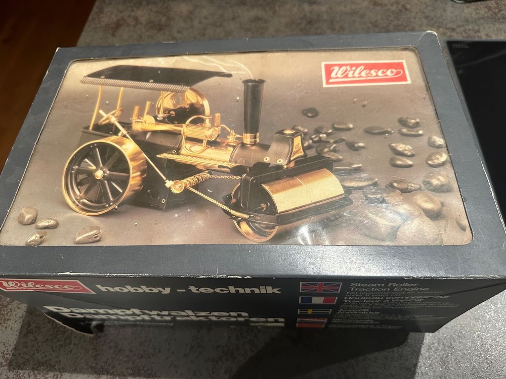 Wilesco Rouleau à Vapeur Old Smoky - Modèle Réduit Mécanique, Vintage, Collection
