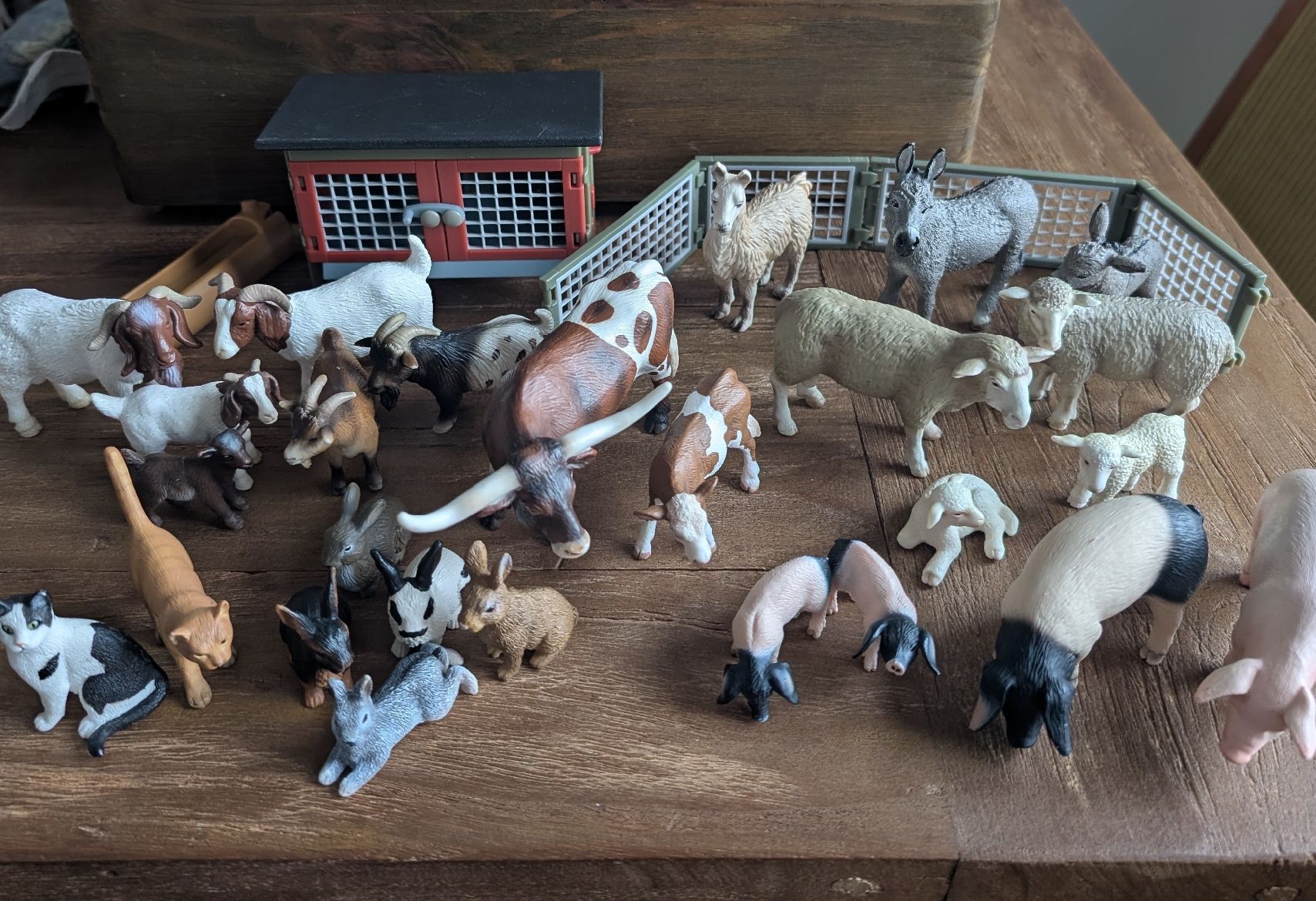 Schleich Spielzeuge: Schleich-Set: Bauernhoftiere – Gebraucht aus Schaffhausen von RamonaPK