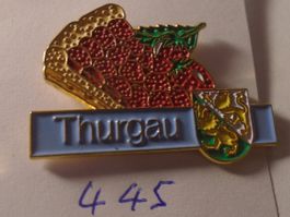 1 Thurgauer Erdbeeschnitten Pin (445)
