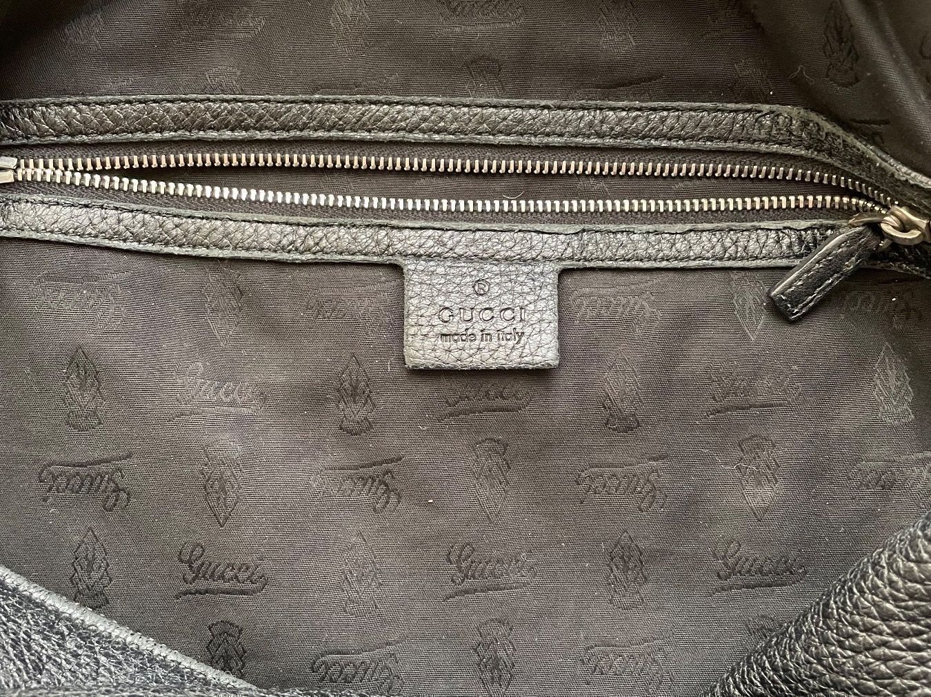Gucci Borse da donna: GUCCI, Black leather bamboo tote bag – Usato da Pully venduto da Kika46 3