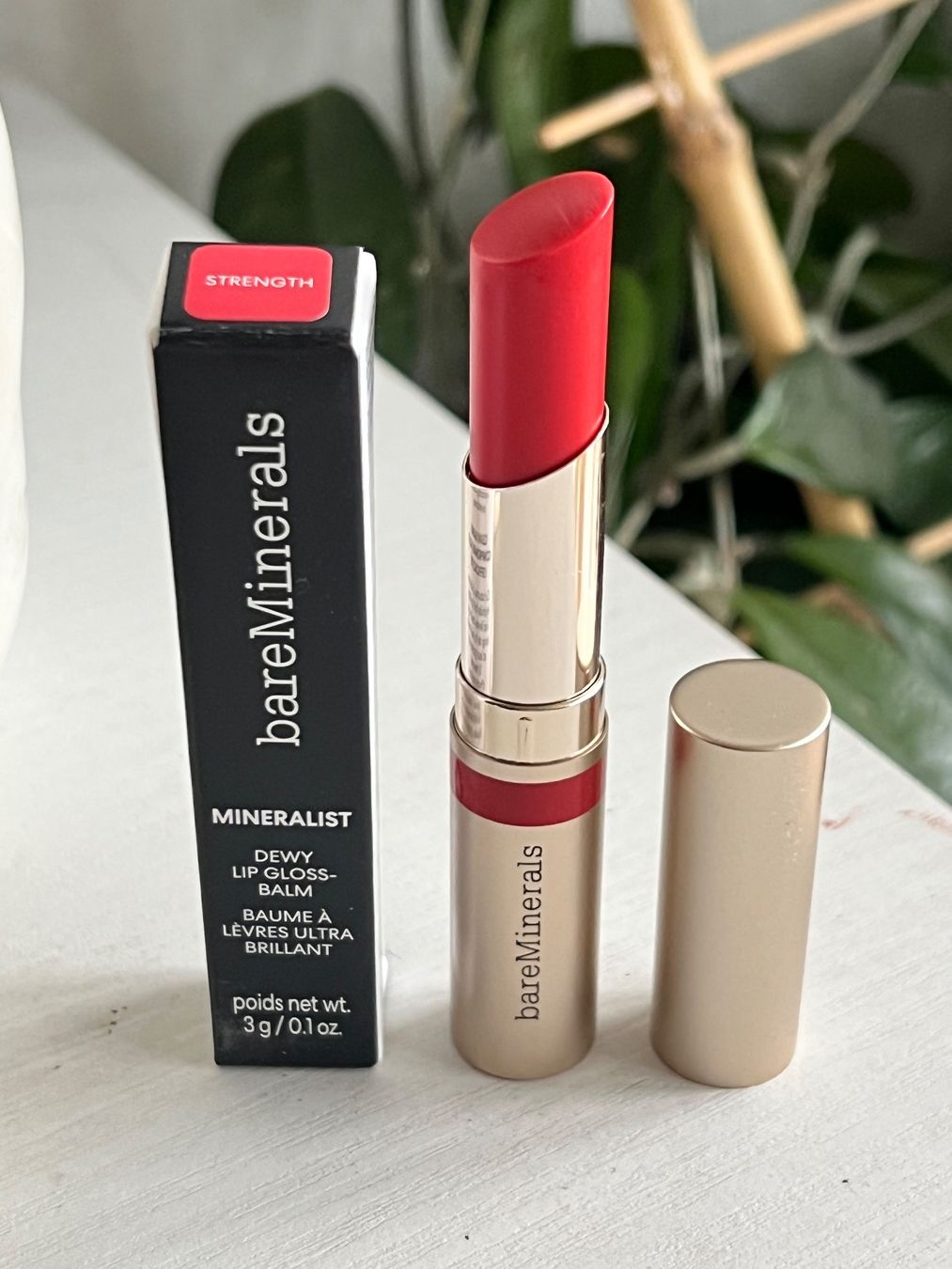 Make-up: bareMinerals Dewy Lip Gloss-Balm - Strength – Nuovo (secondo la descrizione) da Effretikon venduto da YaMn 5