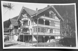 Chalet Schweizerhaus, Beatenberg,  Fotokarte