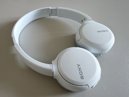 Kopfhörer Sony Bluetooth weiss gebrauchter Zustand