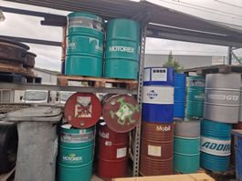 Leeres 200 Liter Ölfass / Blech