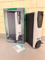 Satrap Ölradiator 1200W/6A, Laufrollen, Thermostat, OVP