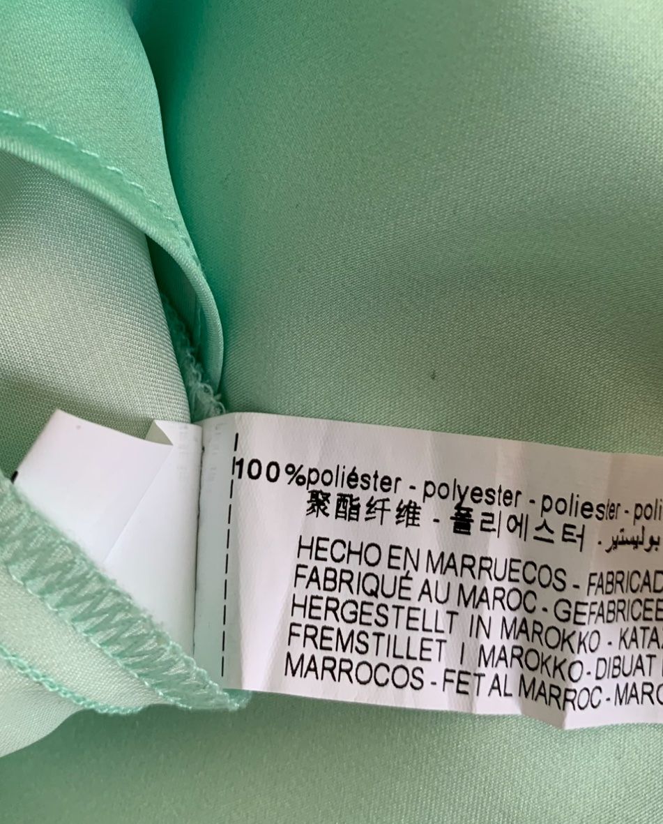 Zara Vestiti: Splendide longue robe tie-dye ZARA dégradé violet vert  t.S – Nuovo (secondo la descrizione) da Martigny venduto da only__you 9