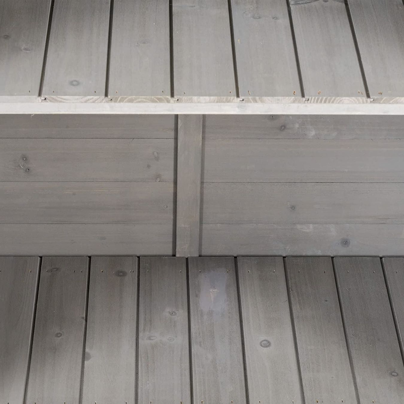 Box contenitori: Gartenschrank Holz 87x46,5x96,5cm grau – Nuovo e nell'imballaggio originale da Bottighofen venduto da zaap 6