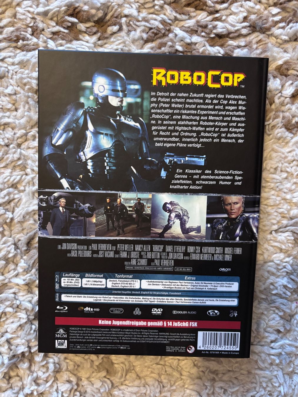 Tutti i DVDs: Robocop Blu-ray Limited Edition Director's Cut. – Usato da Varen venduto da bacaduva2007 1