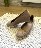 Graceland Ballerina Pumps beige nude 38 Budapest Keilabsatz