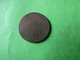 Dt. Reich 1876 D, 2 Pfennig