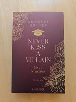 Buch "Never Kiss A Villain"