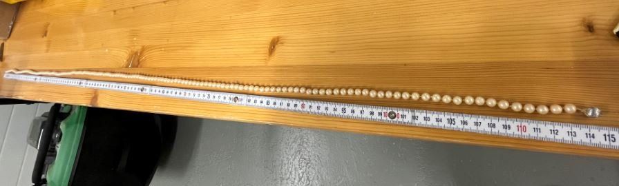 Catenine: Perlenkette mit 139 Perlen – Usato da Mumpf venduto da dadaboygugu 2