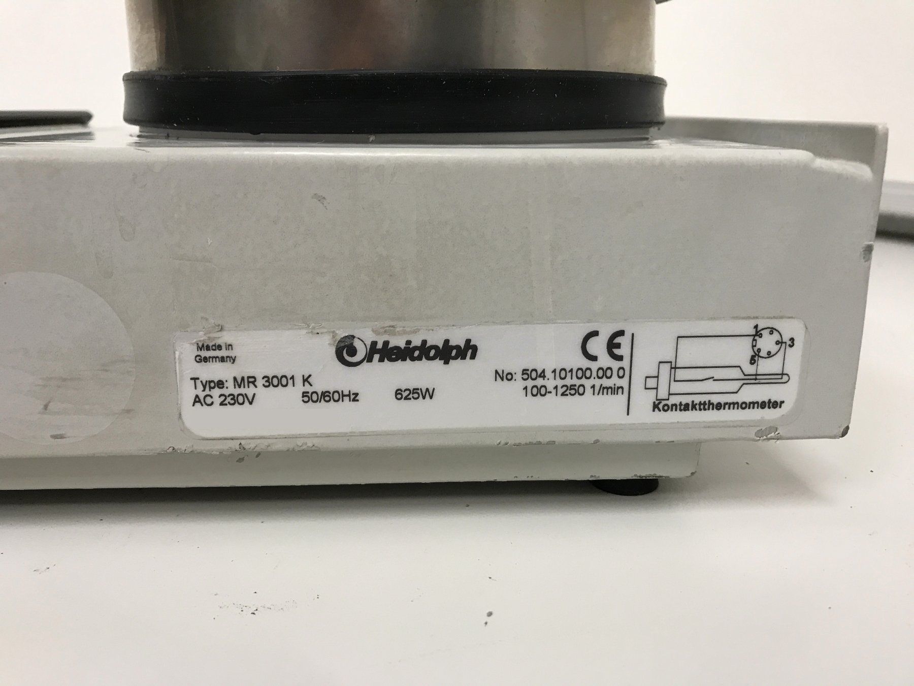 Tutte le macchine: Heidolph MR 3001 K Stirrer Heater – Usato da Ecublens VD venduto da Netfinity 3