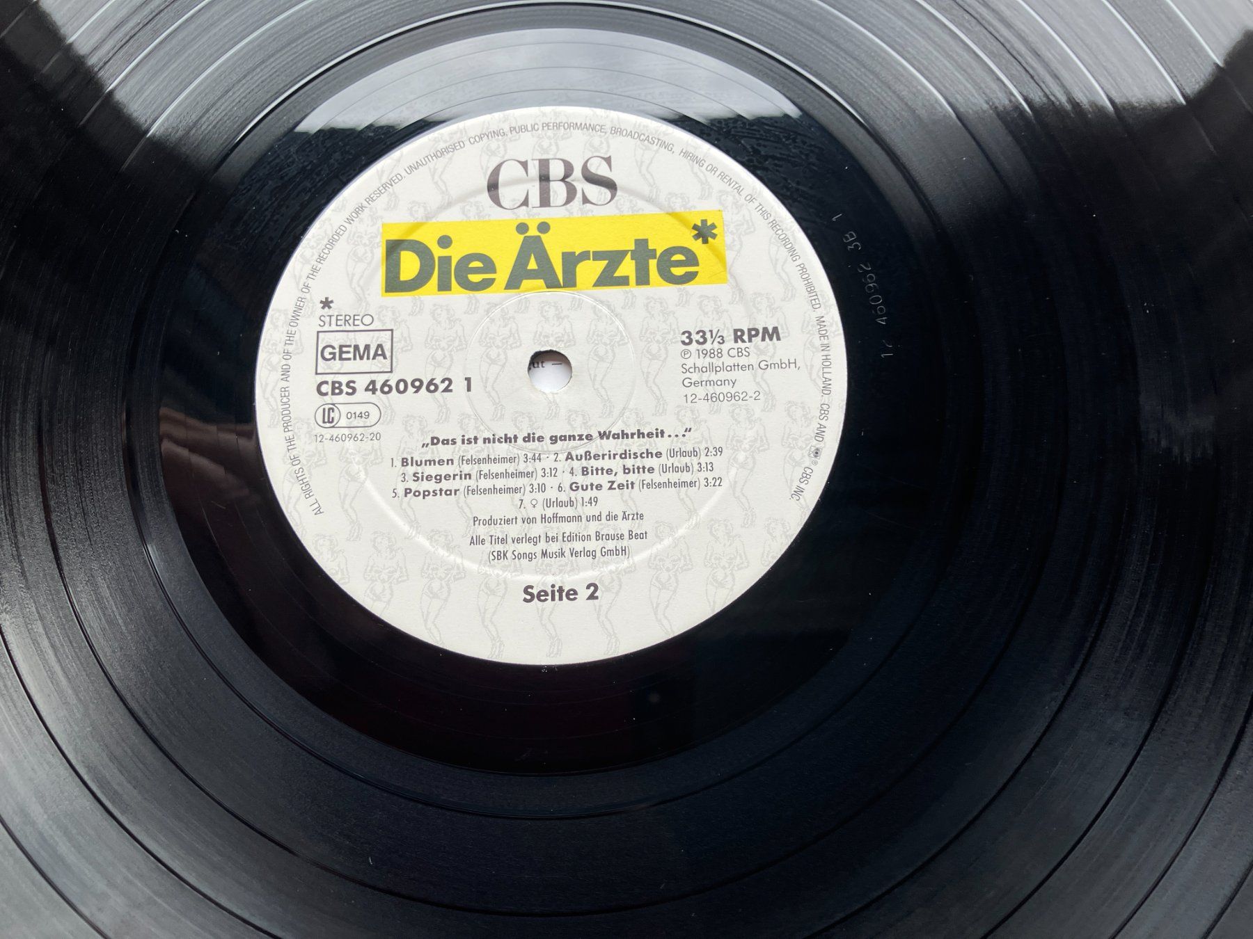 Vinyles: Die Ärzte – D'occasion à Aarwangen par Jukebox3 8