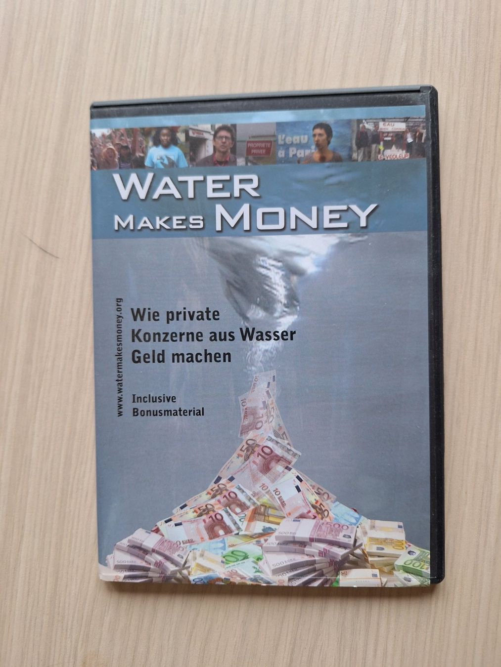 Tutti i DVDs: Water makes money – Usato da Achseten venduto da schwiri035