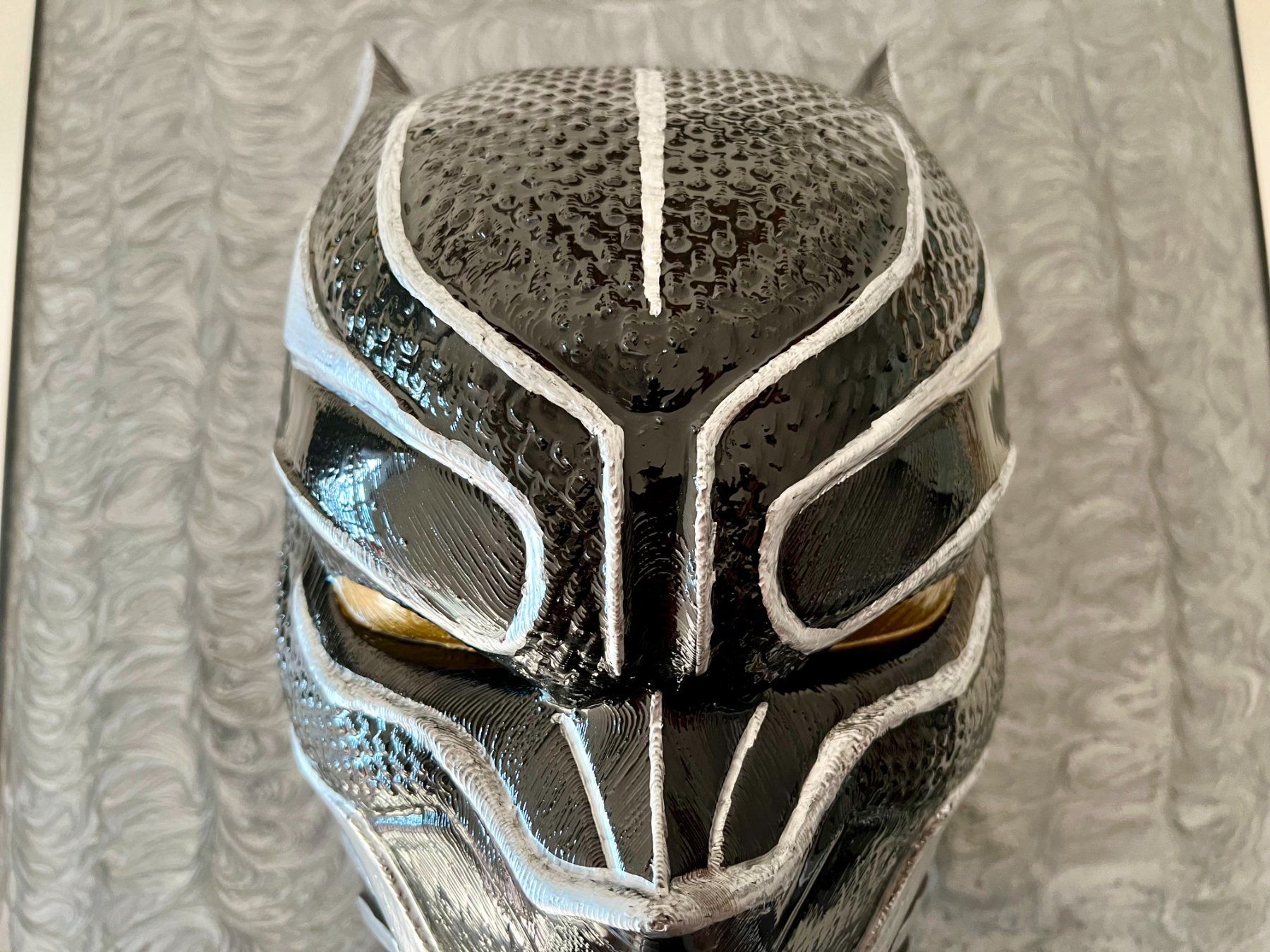 Tableaux: BLACK PANTHER 3D print artwork - Ltd.02/99, with Certificate – Neuf avec emballage d'origine à Le Mont-sur-Lausanne par luxurylover 3