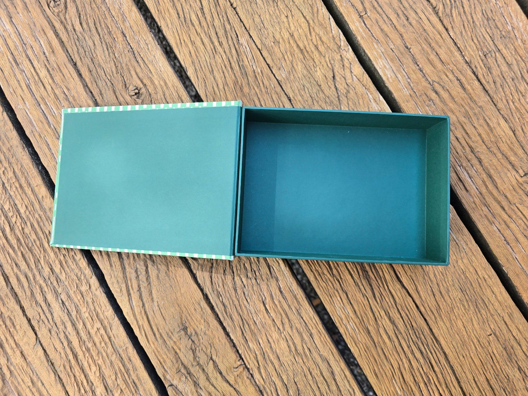 Schmuckkästen: Büro: Bookbinders Box A5 grün – Neu (gemäss Beschreibung) aus Romanshorn von Rachacha 2