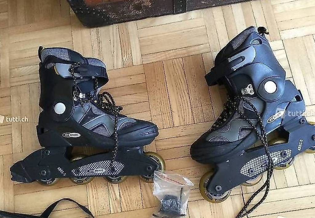 Pattini in linea & Pattini a rotelle: Rollerblades, Rollschuhe, Inleiner 35 – Usato da Itingen venduto da Haefi 3