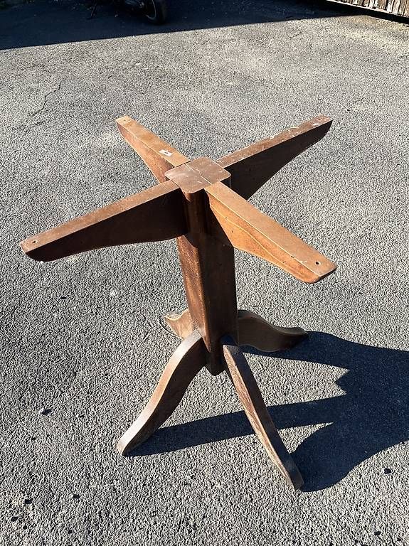 Tavoli: Table bistrot en bois massif  – Usato da Pully venduto da friporte11 2