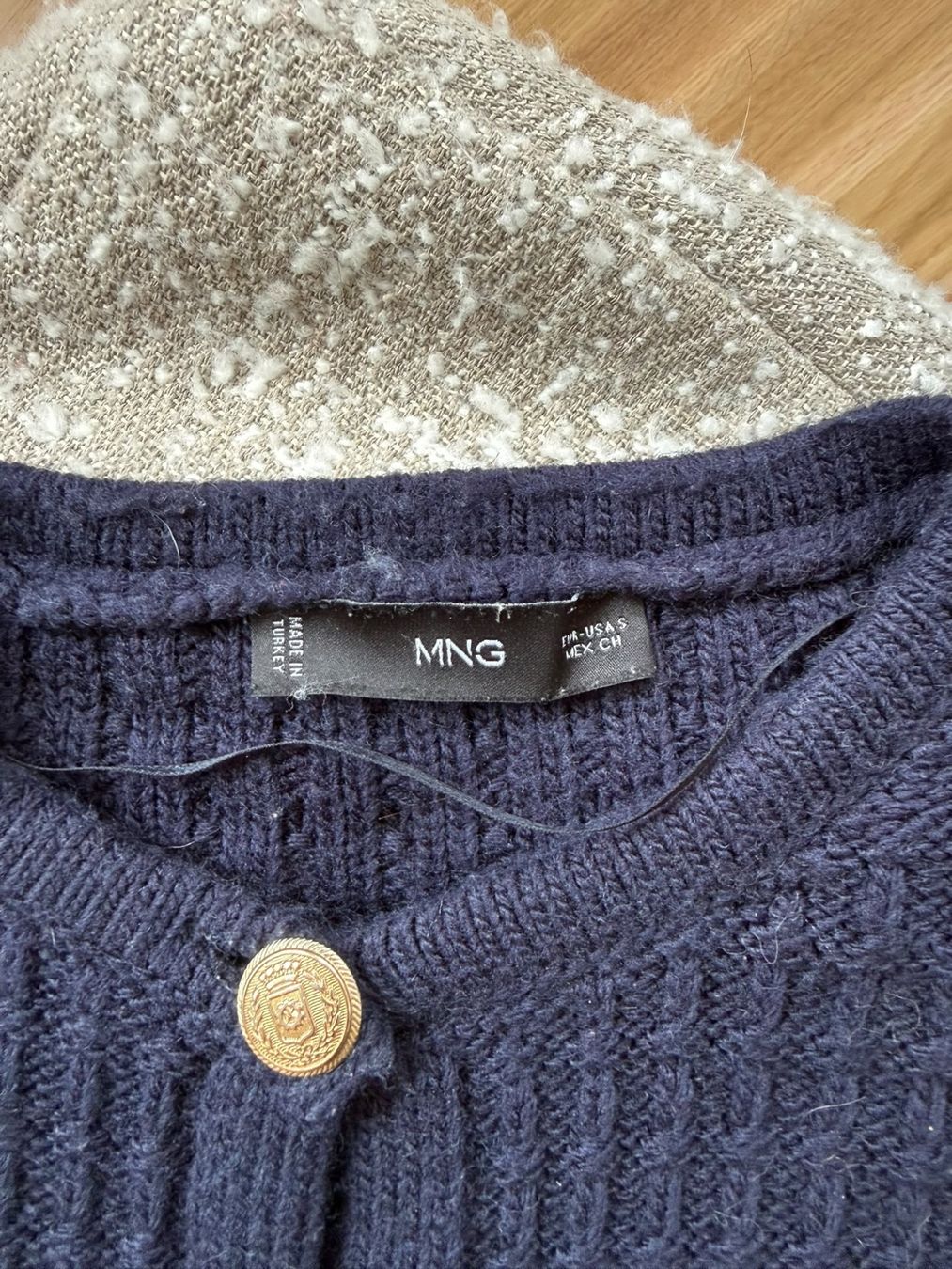Mango Pullover & Sweatshirts: Blu Navy Cardigan – Gebraucht aus Zürich von marthalberini 2