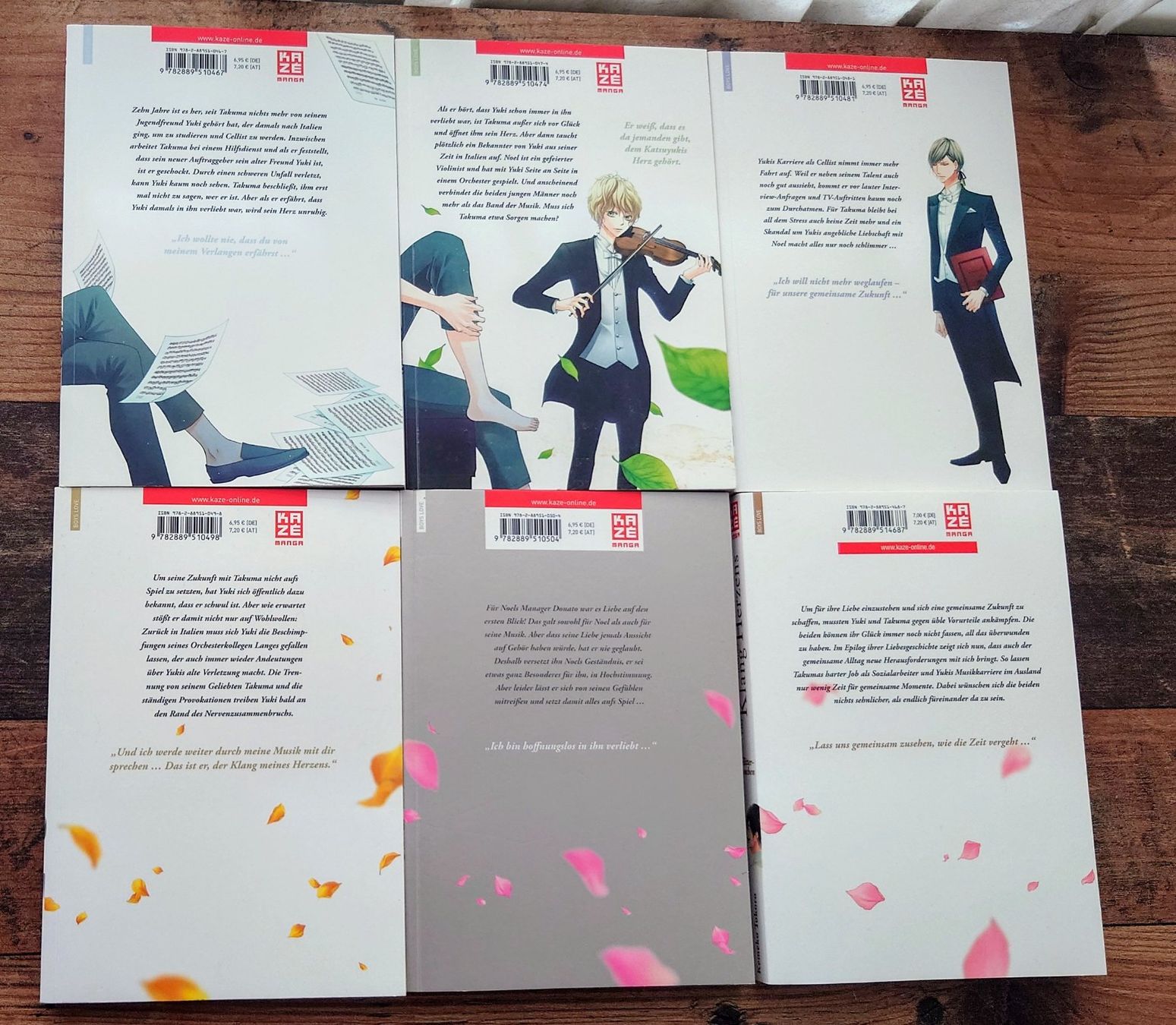 Comics: Der Klang meines Herzen 1-6 komplett – Gebraucht aus Embrach von Jeanne_85 1