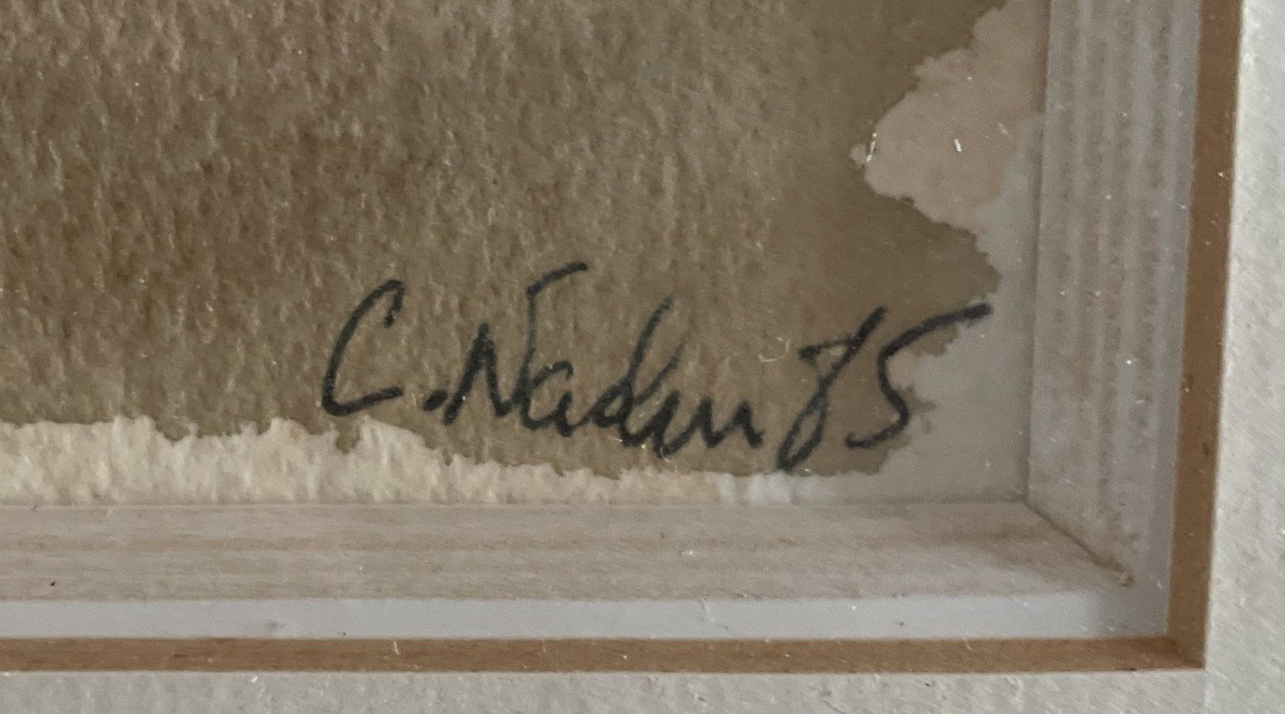 Dipinti: Schönes Originales Aquarellgemälde eines Olivenhains – Usato da Gretzenbach venduto da Aktion6 2