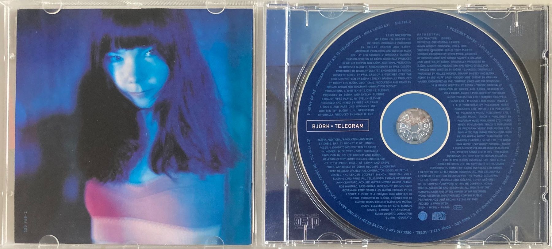 CD: BJÖRK - TELEGRAM – Usato da Poliez-Pittet venduto da Newtown-Records 2