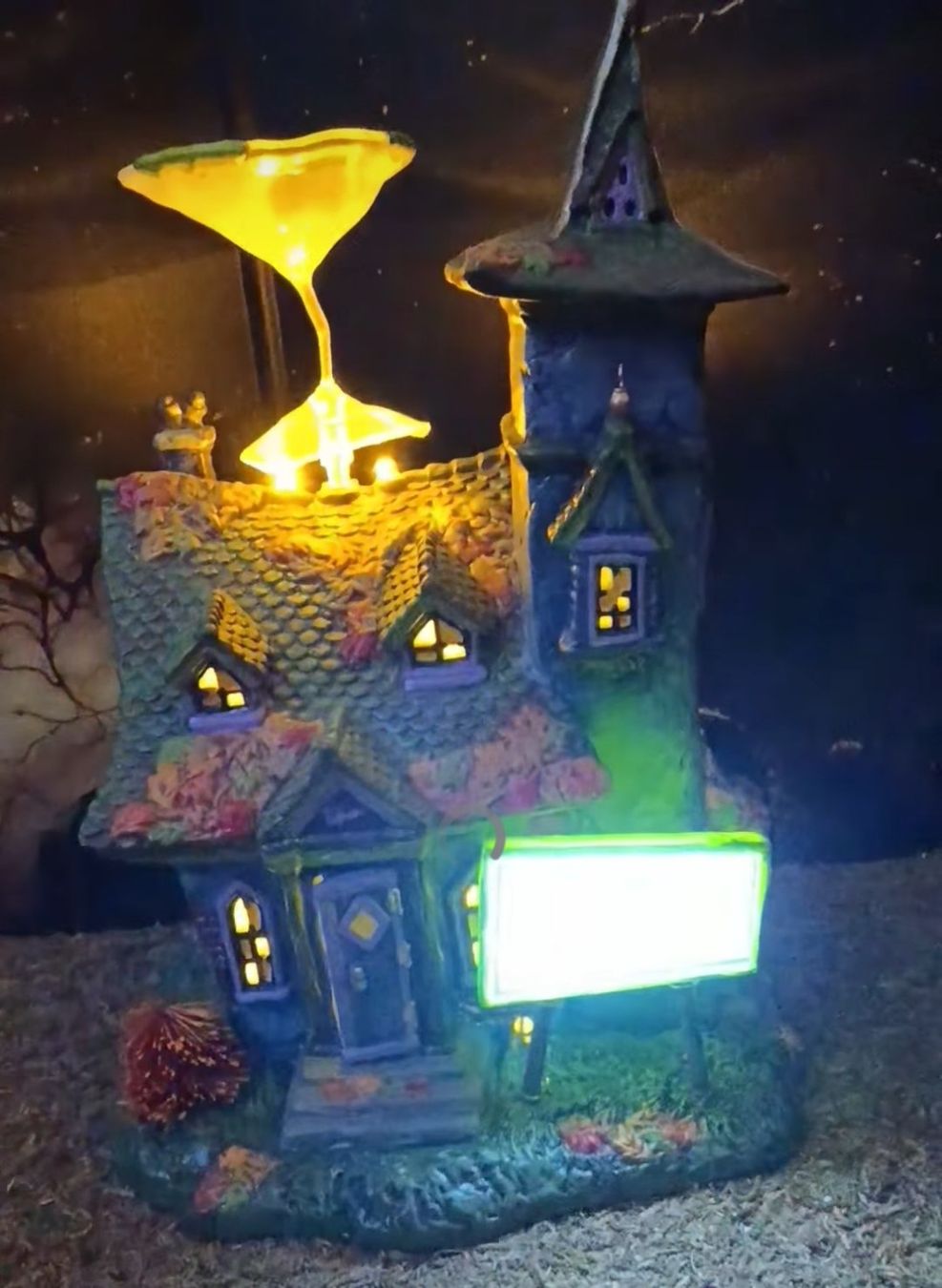 Tutte le decorazioni: Maison halloween lumineuse  – Nuovo e nell'imballaggio originale da Saxon venduto da 2005sylvester 3