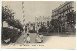 MONTREUX 1900 - Jardin du Kursaal - Kinder