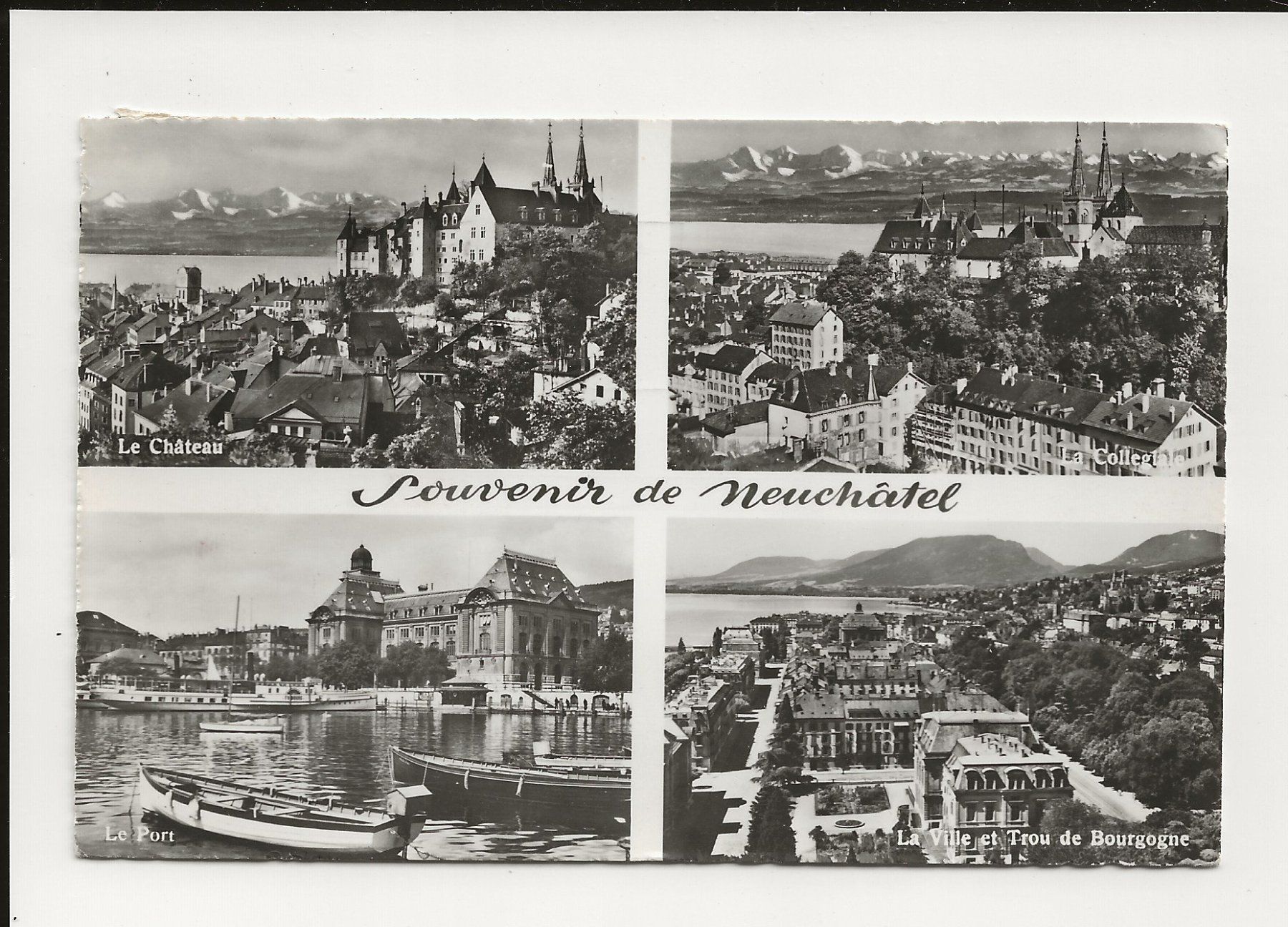 Cartoline postali: AK 1960 Souvenir de Neuchâtel – Usato da Greifensee venduto da 315WDO