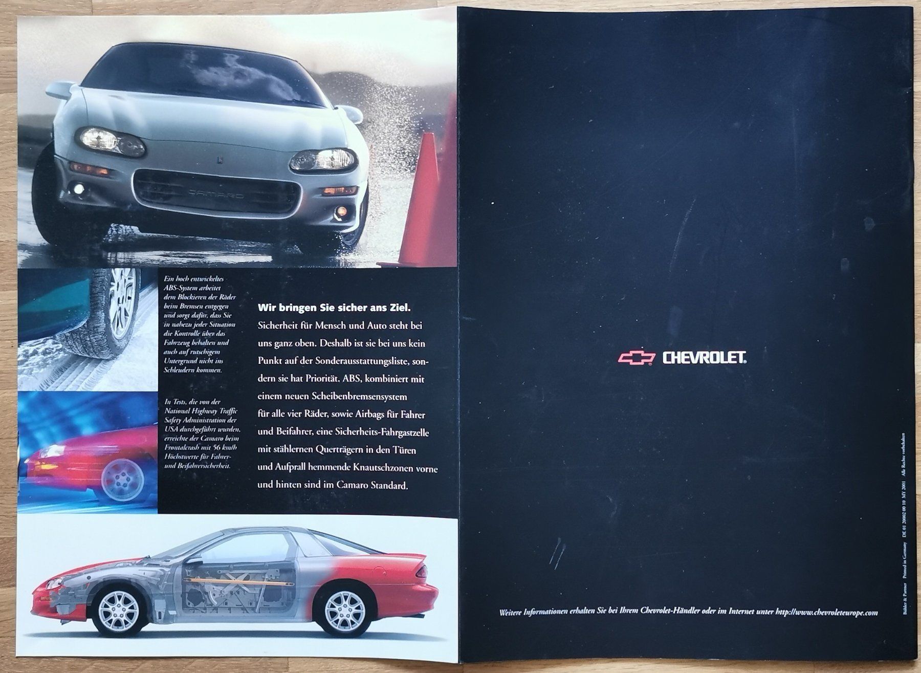Chevrolet Documenti: CAMARO CHEVROLET GM 2002 – Usato da huenenberg venduto da Suizofelize 6