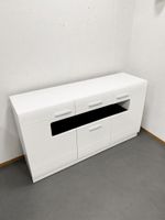Sideboard / TV-Möbel Weiss – massiv & schwer 