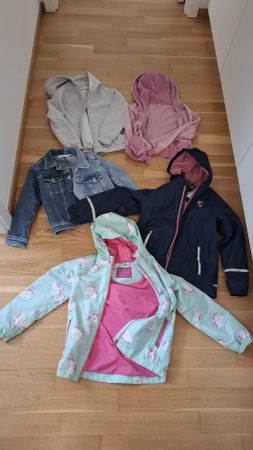 Jacken Set für Mädchen, Grösse 122/128, Top Zustand!