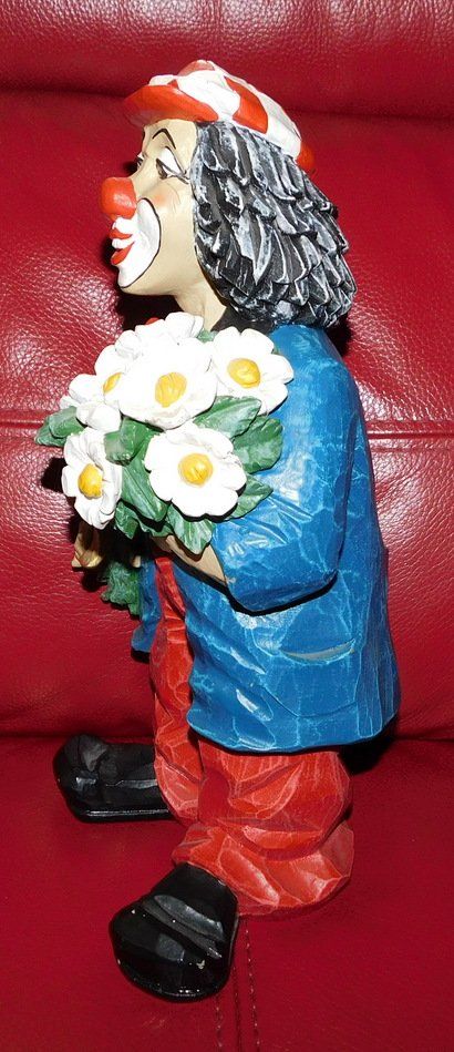 Statuette: Seltener Gilde Clown, H ca. 34 cm – Usato da Villnachern venduto da Schnugelchen 1