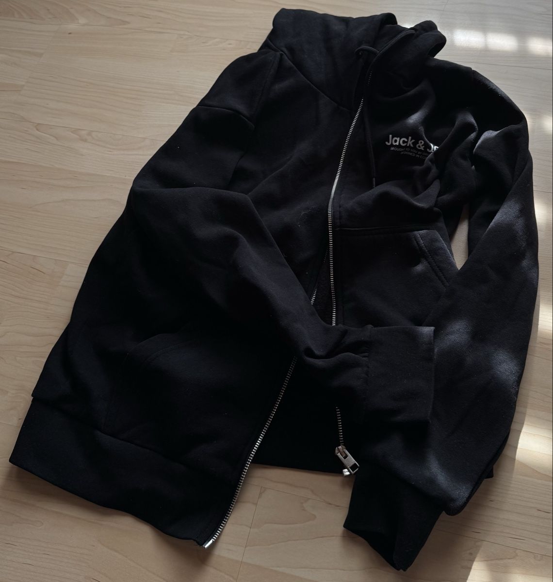 Jack & Jones Giacche: Jack & Jones Zipper schwarz, Grösse XS – Nuovo (secondo la descrizione) da Tuggen venduto da jess_gls06