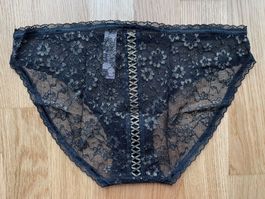Victoria’s Secret Shimmer Lace Up Panty M NEW
